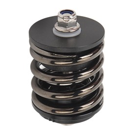 Bike Shock Absorber, Steel Engineering Plastics High Strength CNC Processing Folding Bike Rear Shock Absorber for Brompton (Ti Color)