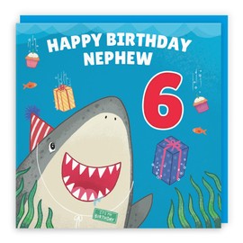 Hunts England - Mummy 40th Cute Shark Birthday Card - Happy Birthday - Mummy Shark - 40 - Ocean Collection - Fun Card