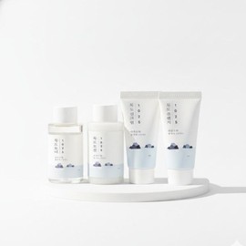 round wrap 146514 ROUND Round LAB [Pouch given] 1025 Dokdo Travel Kit (Toner + Lotion + Sunscreen + Cleanser) / 146514 ROUND 라운드LAB [파우치증정] 1025 독도 트래블 키트 (토너+로션+선크림+클렌저)