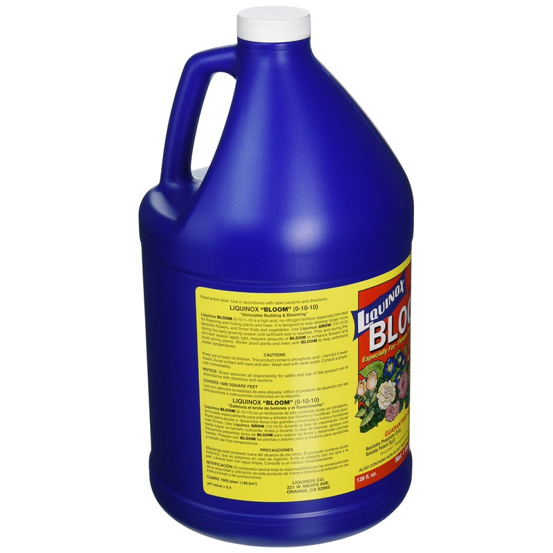Liquinox 0-10-10 Bloom, 1 gallon