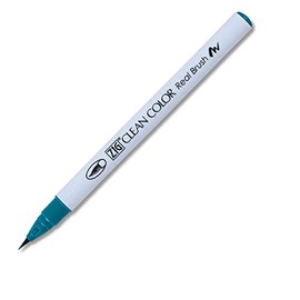 Zig Clean Color Real Brush Marker, Persian Green