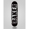 Baker Monopatín Skate Skateboard Deck Brand Logo Black White 8.4