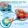 4 Pack Inertial Push Pull Car Toys for Baby Boy