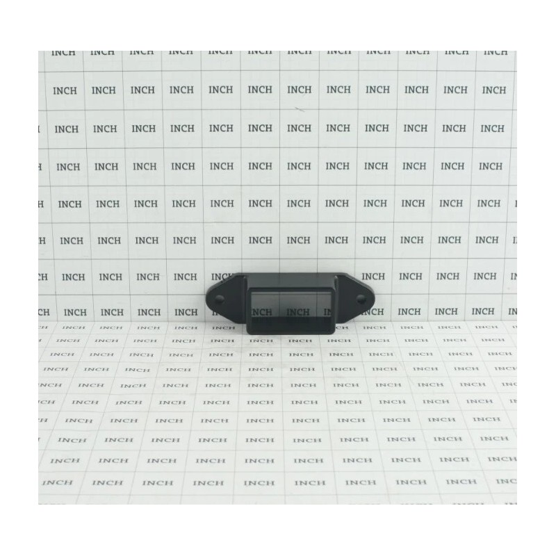 Plum Fittings 1" x 2" Aluminum Fence Stationary Wall Mount