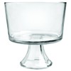 Anchor Hocking Presence Trifle Footed Dessert Bowl, Crystal clear glass