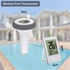 HENGBIRD Swimming Pool Thermometer Floating Pool Thermometer Easy to Read