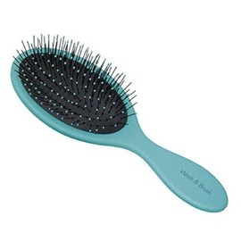 Clauss Wet & Brush Haarbürste, Mit Soft Touch-Griff, Grün/Schwarz