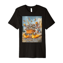 Handcart Crew One Pulls All Drinking Premium T-Shirt