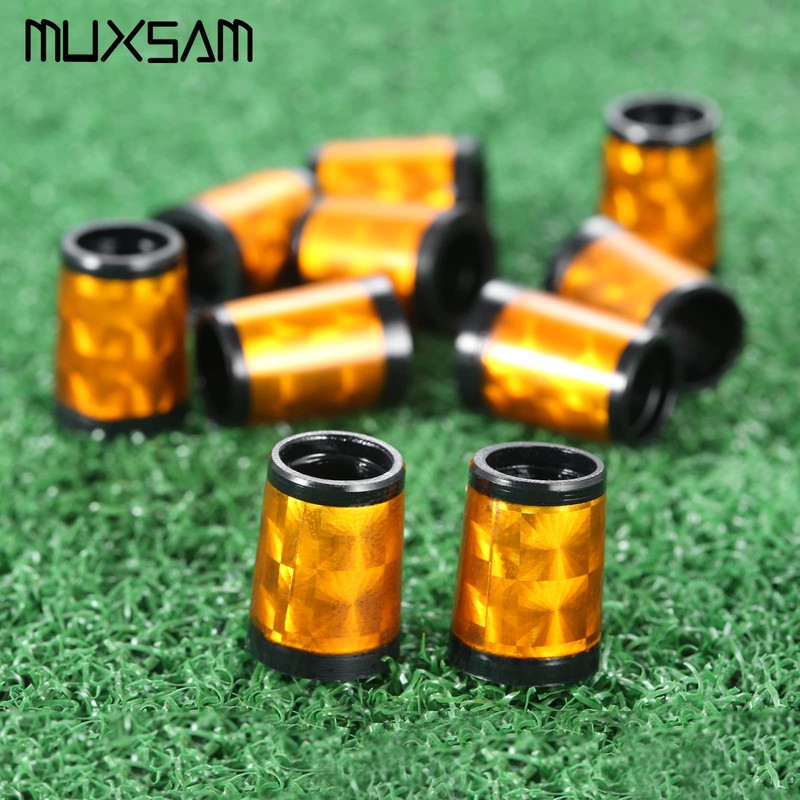 MUXSAM Golf Sockets 10 Pcs Ferrule Cell Shaft Sleeve Iron
