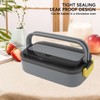 304 Stainless Steel Bento Box Adult Lunch Box Single Layer