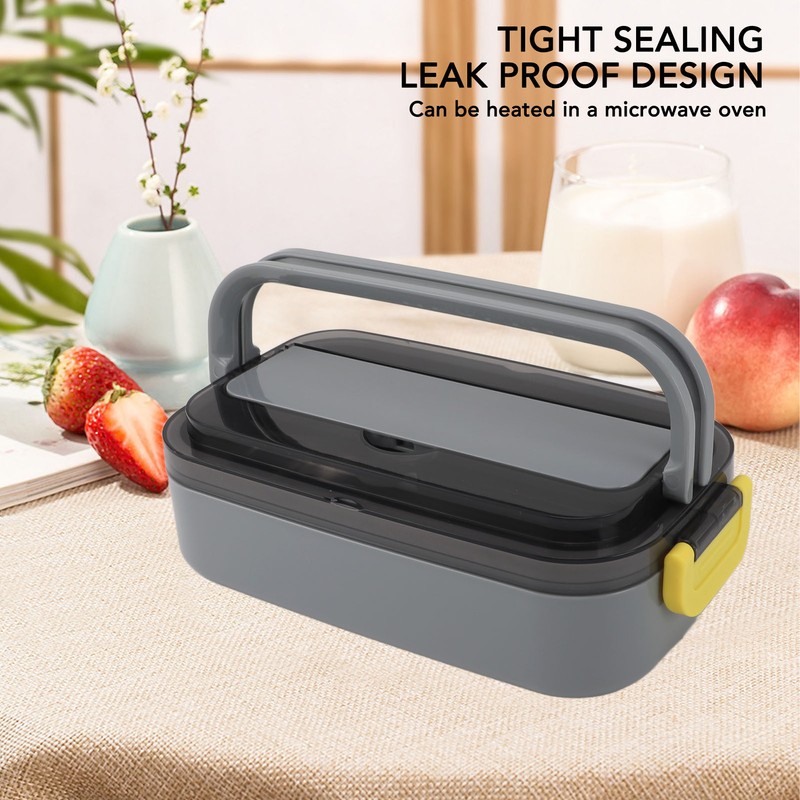 304 Stainless Steel Bento Box Adult Lunch Box Single Layer