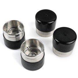 4pcs 1.98inch Stainless Steel Bearing Packer Wheel Grease for Trailer Hub Buddies with Dust Caps Accessories Parts for Boat Trailers
