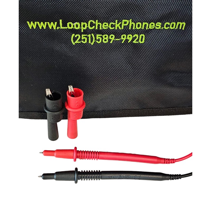 Loop Check® Phones Electrician Continuity Test Phone Set JE001-NR