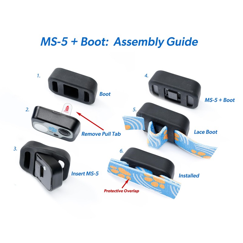 High Tech Pet MS-5 with Deluxe Collar (Paw, Extra Large)