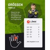 CATCH & KEEP Goalkeeper Gloves Children's Claw Protector Yellow Size