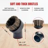 For Miele 2Pack Round Horsehair Dust Brush Vacuum Attachments Accessories