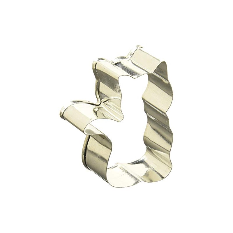 Birkmann Cookie Cutter 1010611310, Steel Grey, 4 X 4 X