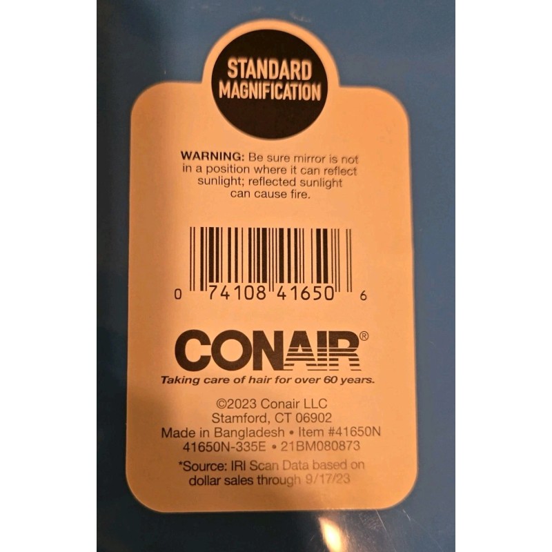 Conair 2 Pk, Asst. Colors Conair Hand held mirror Large