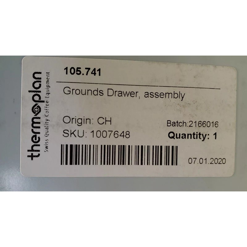 Starbucks Thermoplan Mastrena 901 Capuccino Espresso Machine Drawer 105.741