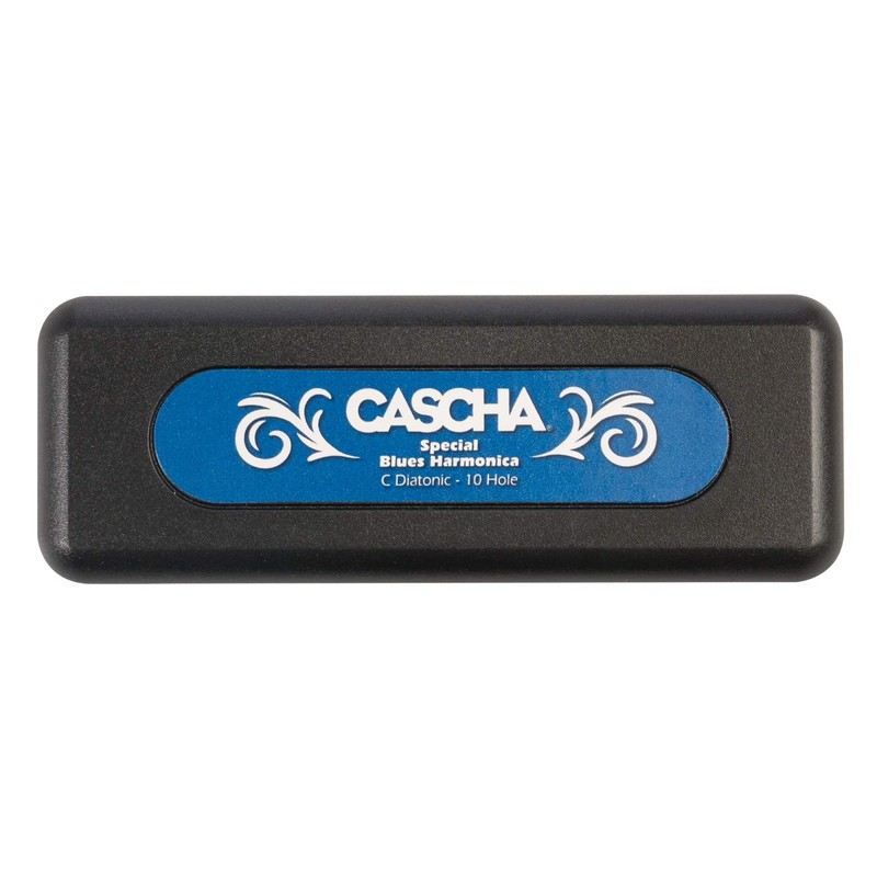 CASCHA Harmonica in C Major with Case and Cleaning Cloth