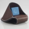 Aswalling Billiards Chalk Holder Pocket Leather Chalk Holder with Clip