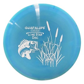 Lone Star Disc Alpha Guadalupe | Stable Disc Golf Fairway Driver | Artist Stamp 170g+ | Durable & Smooth Premium Plastic | Great for Navigating Tight Fairways | Colors May Vary