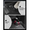 IKABEVEM Carbon Fiber Pattern Floor Mats | Custom Fit for