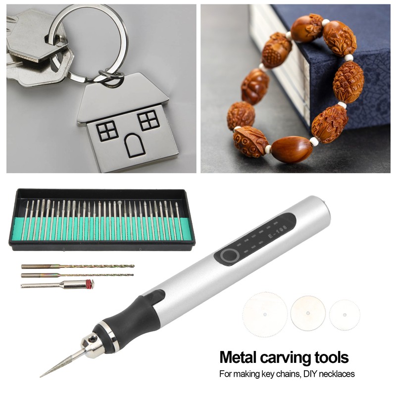 Engraving Pen Portable Wireless Charging 3 Speed DIY Drilling Cutting