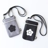 Mariqwant 000847-0001-01 Shoulder Pouch, Smartphone Shoulder Pouch, Daisy (Gray), Mini