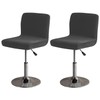 Lehelife Bar Stool Covers Set of 2 Swivel Bar Stool