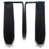Yamel Ponytail Extension Natural off Black Long Straight 20" Upgrade
