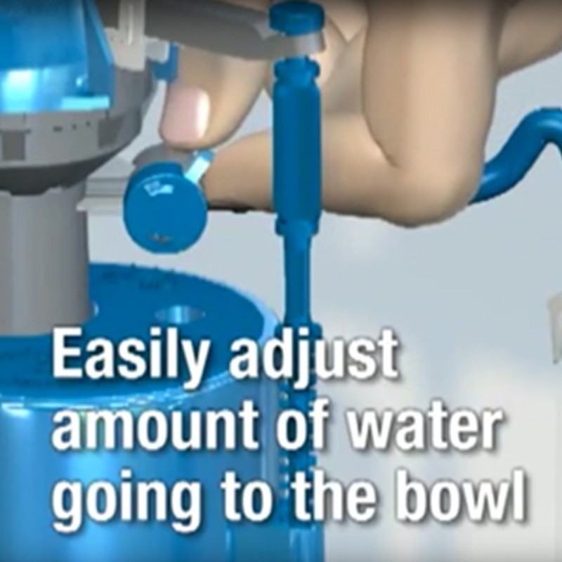 Danco HYR451T HyrdroRight Universal Water-Saving Toilet Repair Kit with Dual