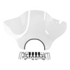 TCT-MOTORPARTS Clear Windshield Fit for Kawasaki Cruiser Vulcan VN 500