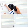 Gadpiparty 2Pcs Magnetic Dry Erase Sentence Strips Lined Teaching Cards