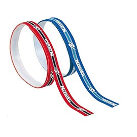 Nittaku NL-9593 Table Tennis Racket Tape, Stripe Guard, Blue, 10mm, Pack of 6