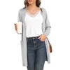 VIISHOW Women's Open Front Casual Knit Long Sleeve Sweater Classic