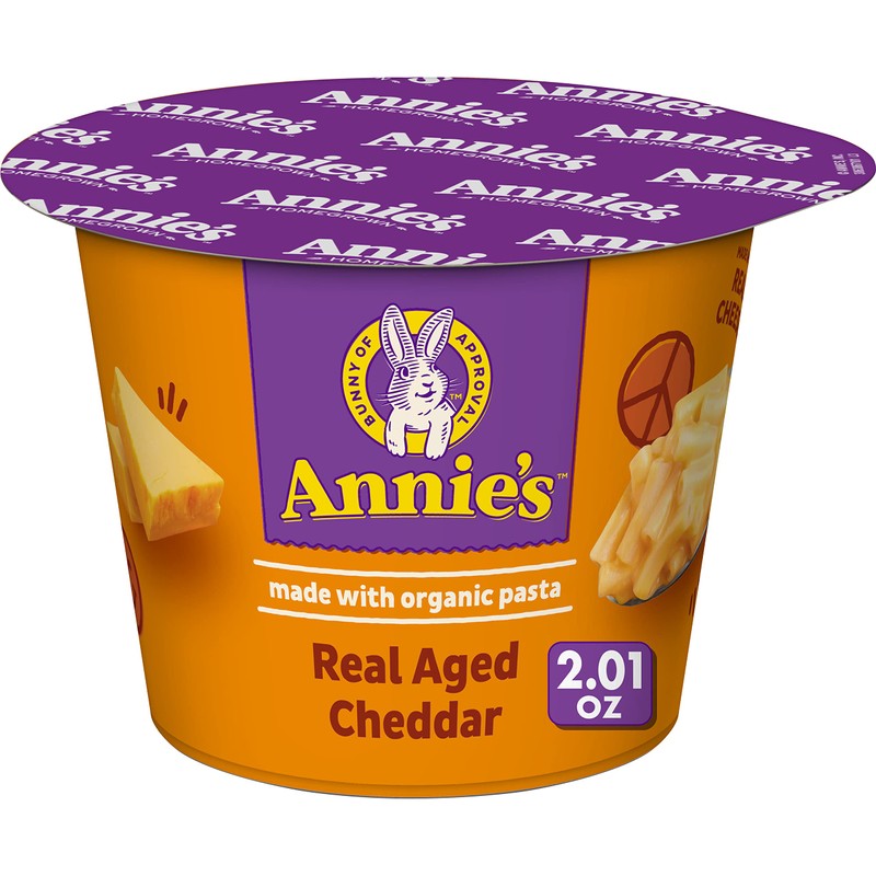 Annie's Real Aged Cheddar Microwave Mac & Cheese with Organic