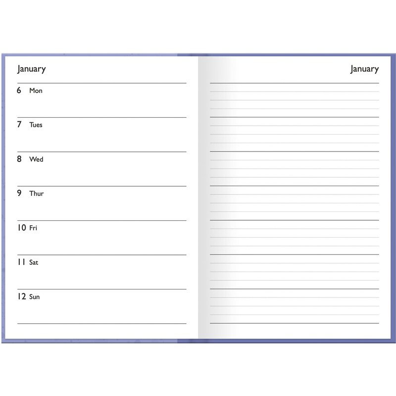 Patricia MacCarthy Countryside 2025 A5 Weekly View Diary