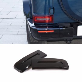 autopart2021 For G-Class W464 G500 G63 2019-2023 Rear Tail Light Lens Cover Trim Smoke black