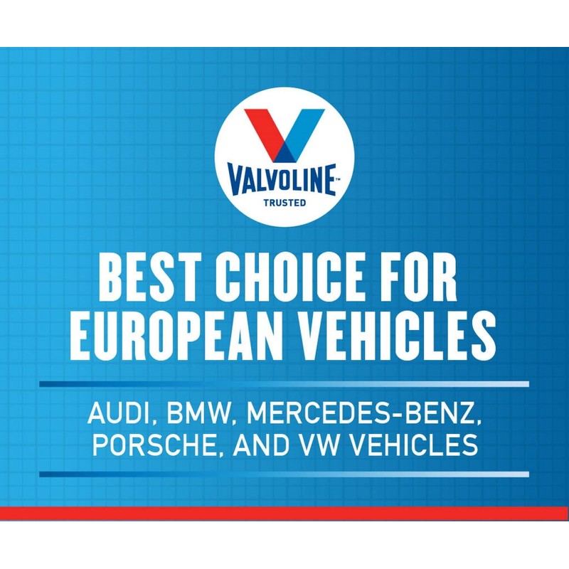 Valvoline European Vehicle Full Synthetic 5W-40 Motor Oil 1 Quart