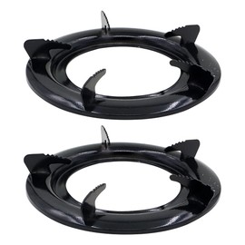 DOITOOL Wok Ring for Gas Stove, Five- Claw Wok Rack Burner Grate Replacement Parts for Gas Stove, Cast Iron Wok Stand