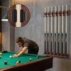 Yuanan 20Pcs Pool Cue Holder with Screws, Pool Stick Holder