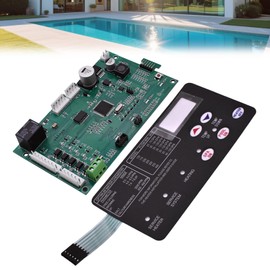 GaofeiLTF 42002-0007S Control Board Kit with 472610Z Switch Membrane Pad Fit for Pentair Pool Heater MasterTemp Sta-Rite Max-E-Therm All NA and LP Series SPA Heater Electrical Systems