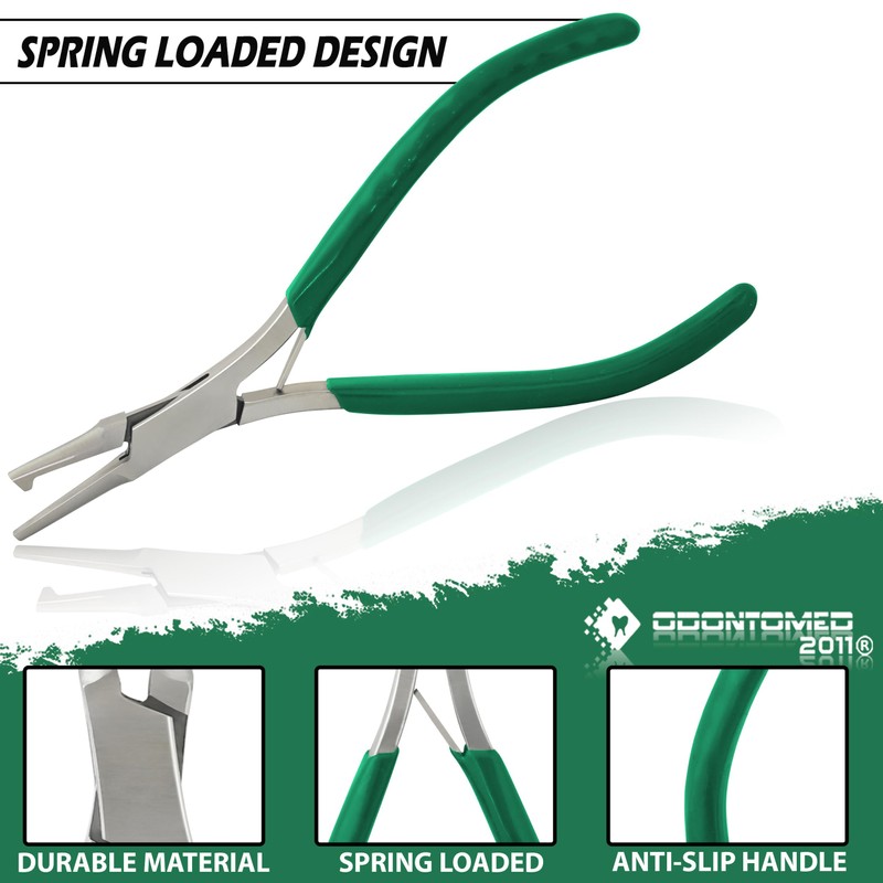 OdontoMed2011 Split Fishing Equipment Split Ring Plier Green Color Pvc