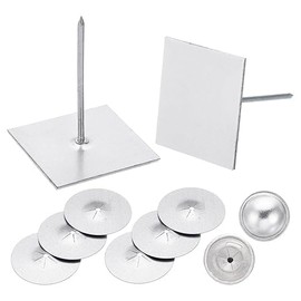 Self-Stick Insulation Pins 1-5/8 inches (100 pcs with 100 Self-Locking Washers and 100 Dome Caps)