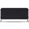 Tioncy 8.5 FT Safety Barricade Heavy Duty Portable Crowd Control