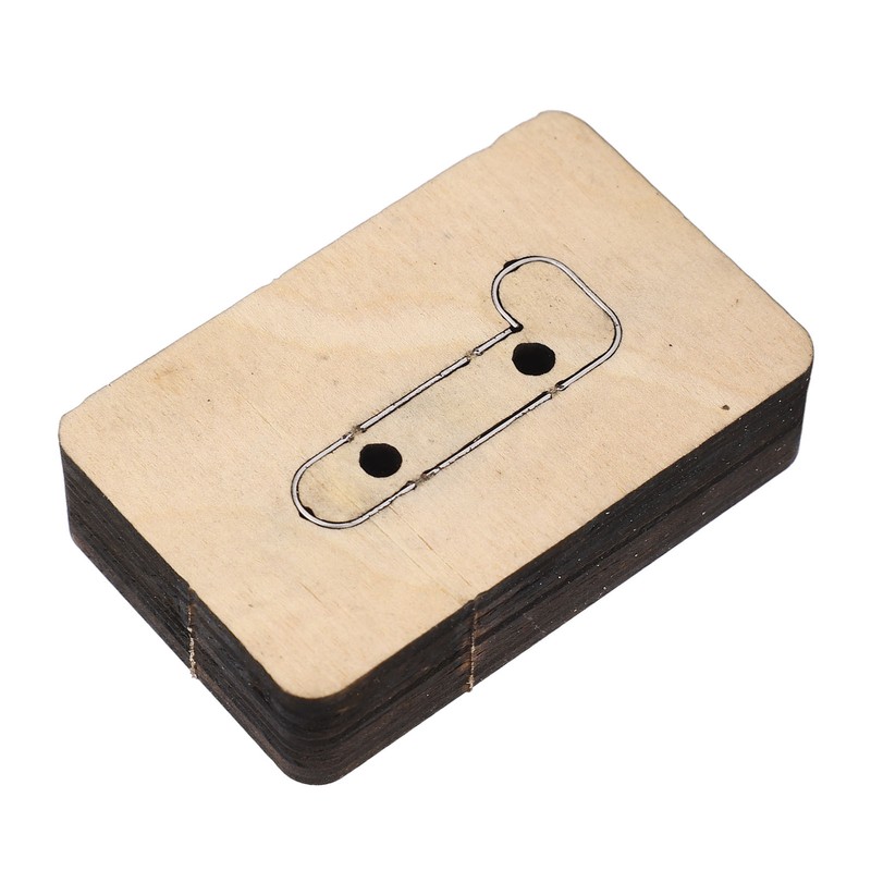 Leather Punching Cutting Die Number 1 Shape High Hardness Alloy
