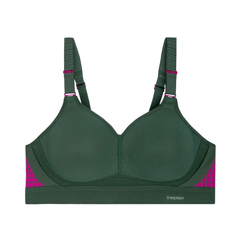 TriAction Women's TriAction Hybrid Lite Ex Sports Bra, Pink -