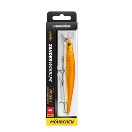 Lieblingsköder Zander wobbler 125 mm 20 g - Wobbler for zander fishing, colour favourite bait: carrots