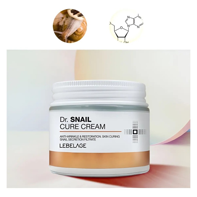 Crema Facial Coreana Premium Dr. Cure Baba De Caracol_1pz